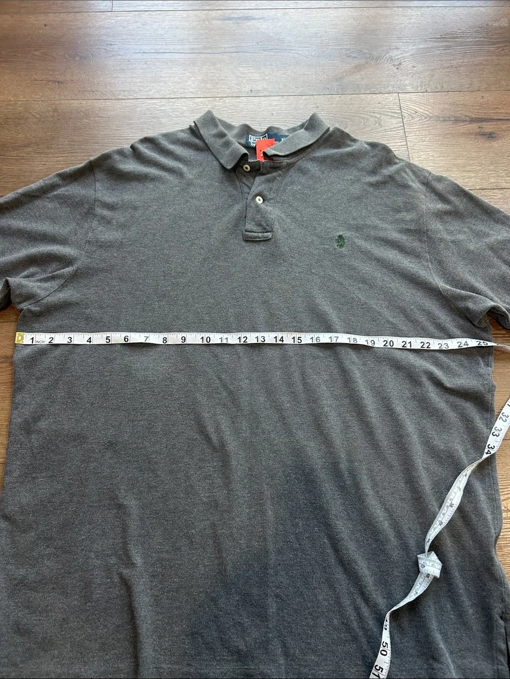 Polo by Ralph Lauren Heather Gray Short-Sleeve Polo !! XXL